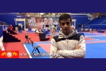 حسن نیا: اعتقاداتم به کسب مدال در کاراته جهان ارجح‌تر است 